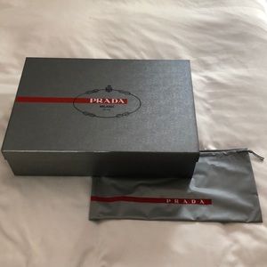Prada Boot Box & Bag